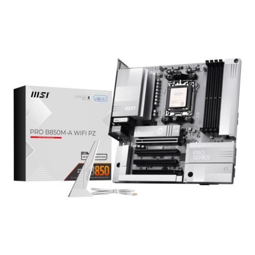 MSI Mainboard PRO B850M-A WIFI PZ - Micro ATX - Socket AM5 - AMD B850
