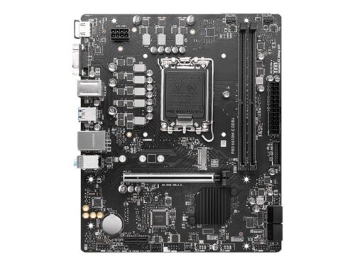 MSI Mainboard PRO H610M-E DDR4 - micro ATX - Socket LGA1700 - Intel H610