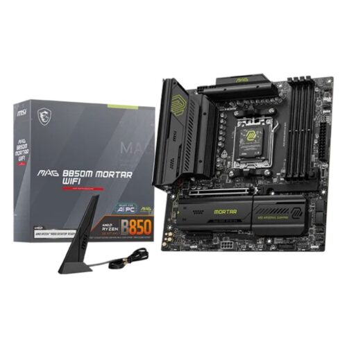 MSI Mainboard MAG B850M MORTAR WIFI - Micro ATX - Socket AM5 - AMD B850