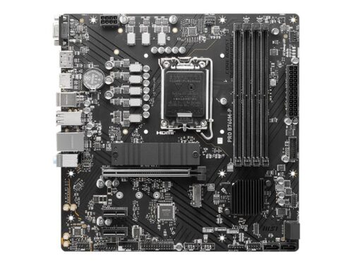 MSI Mainboard PRO B760M-P - micro ATX - Socket LGA1700 - Intel B760