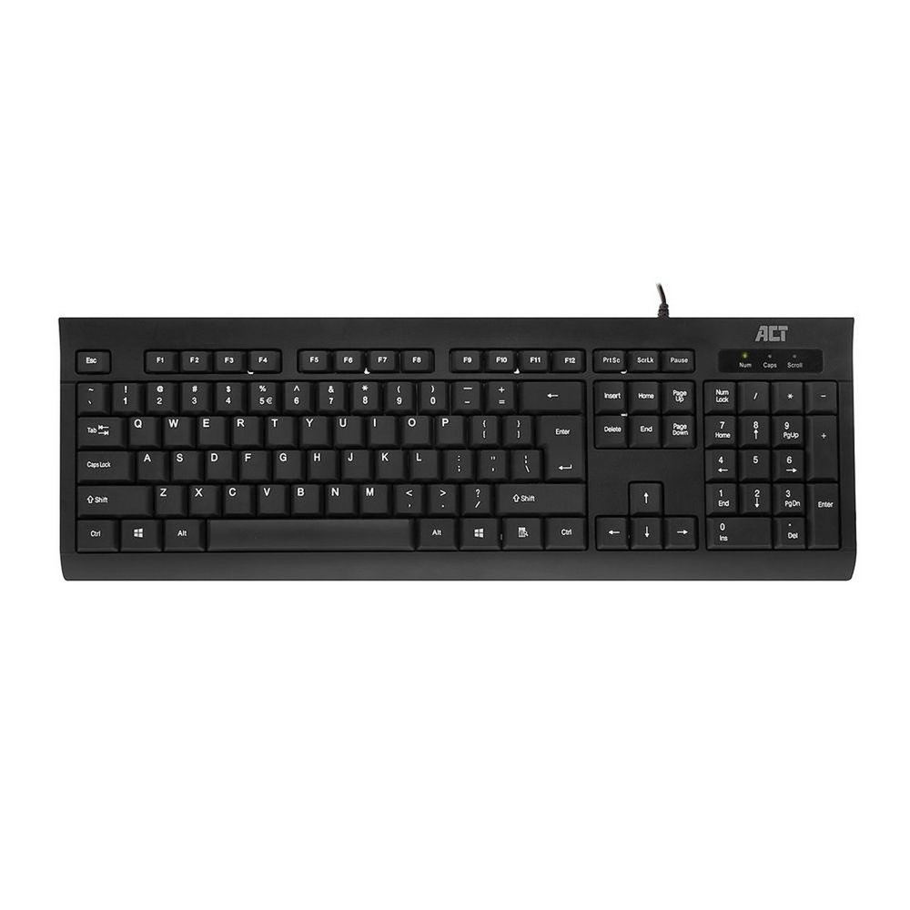 ACT AC5410 | Bedraad Toetsenbord | USB Aansluiting | QWERTY