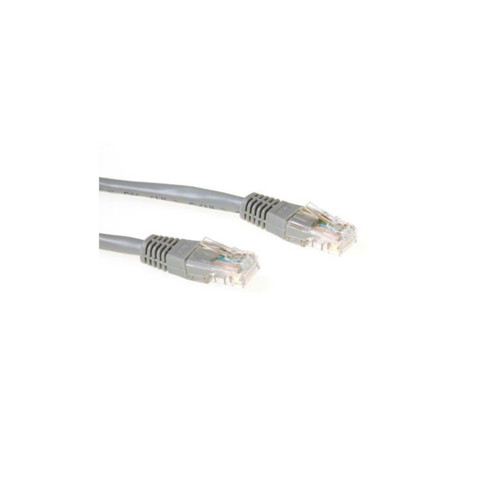 ACT UTP Cat 5E Patchkabel | 20 m | RJ45 | Grijs