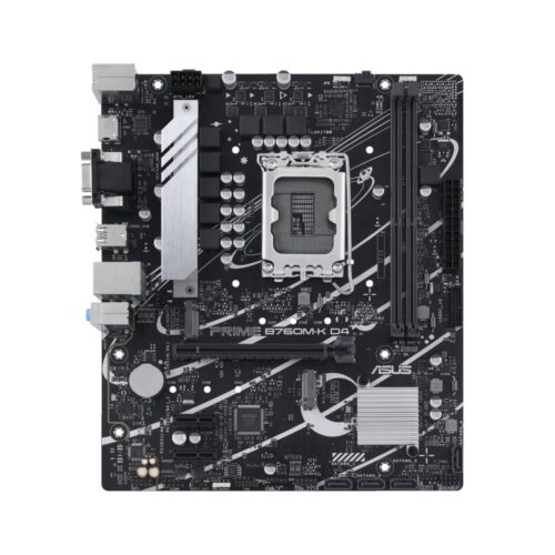 ASUS PRIME B760M-K D4 | Socket LGA 1700 | Intel B760 | 2xDDR4 | Micro-ATX | Moederbord