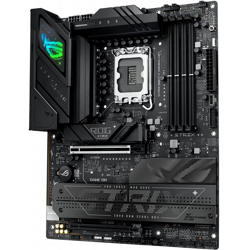 ASUS ROG Strix B860-F GAMING WIFI | Socket LGA 1851 | Intel B860 | 4xDDR5 | ATX | Moederbord - Afbeelding 2