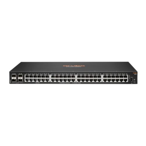 Aruba 6000 48G 4SFP | Managed L3 Switch | 48x Gigabit Ethernet | 4x SFP | 1U Rackmount