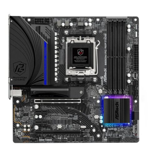 Asrock B650M PG Riptide | Socket AM5 | AMD B650 | 4xDDR5 | Micro-ATX | Moederbord | Renewed