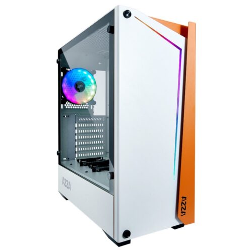 Azza Apollo 430 RGB | Midi Tower Case | Wit