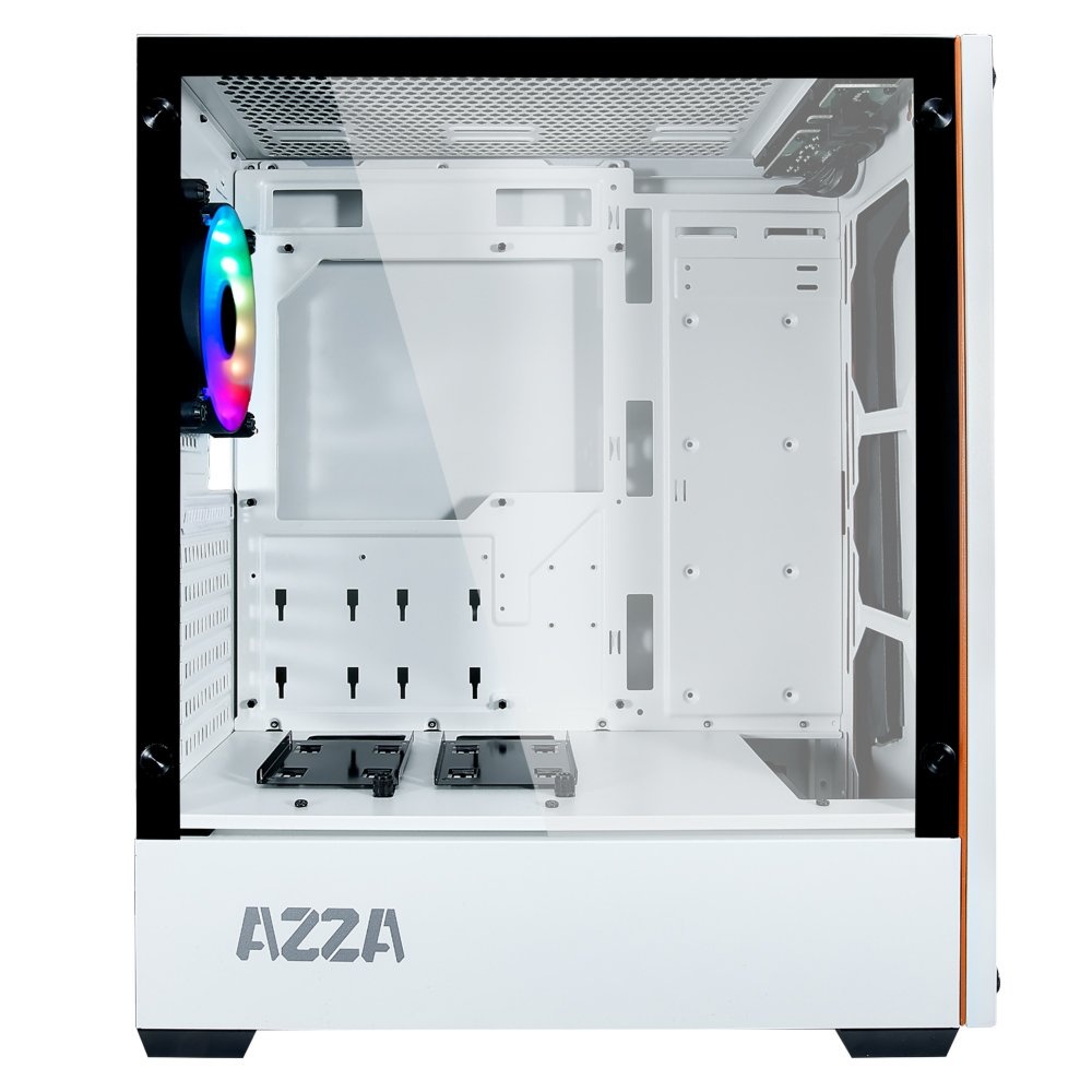 Azza Apollo 430 RGB | Midi Tower Case | Wit - Afbeelding 4