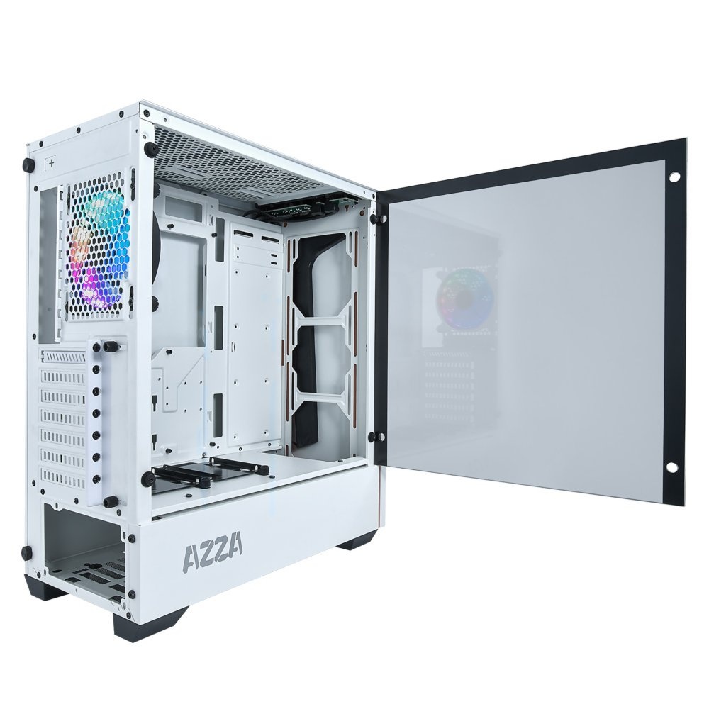 Azza Apollo 430 RGB | Midi Tower Case | Wit - Afbeelding 6