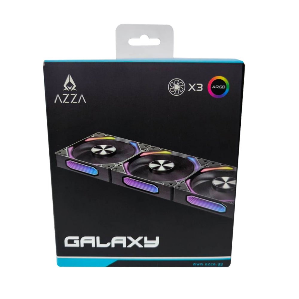 Azza Galaxy 3 RGB Pack | 120mm Case Fans - Afbeelding 5