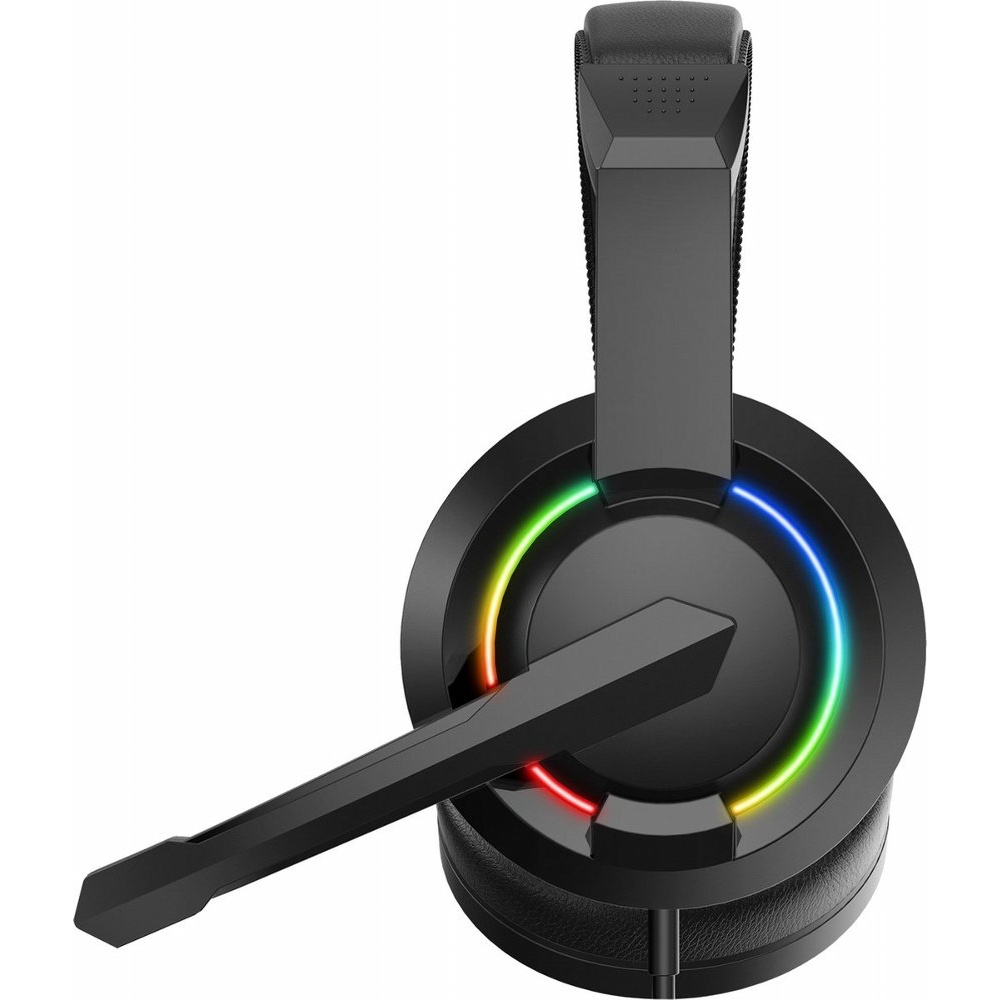 Baracuda HYDRA RGB Rainbow | Gaming Headset 3,5mm & USB | Zwart - Afbeelding 6
