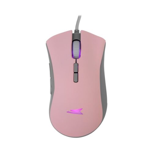 Baracuda LOBSTER RGB | Bekabelde Gaming Muis | USB-A | 6400 DPI | Roze