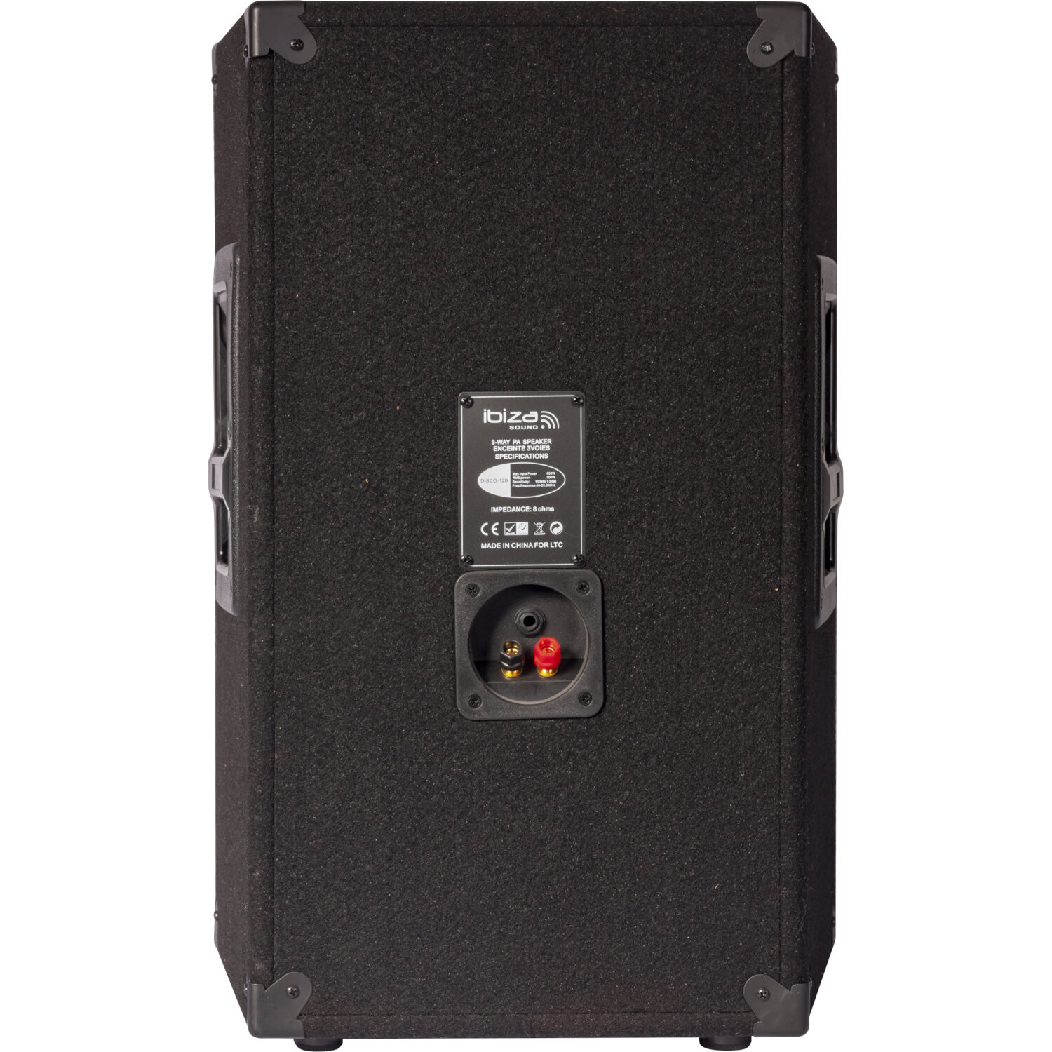 TRAPEZEVORMIGE 3-WEG LUIDSPREKERBOX 38CM 700W - Afbeelding 3