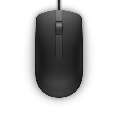 Dell MS116 | Bekabelde Muis | Links- en Rechtshandig | USB-A | 1000 DPI | Zwart