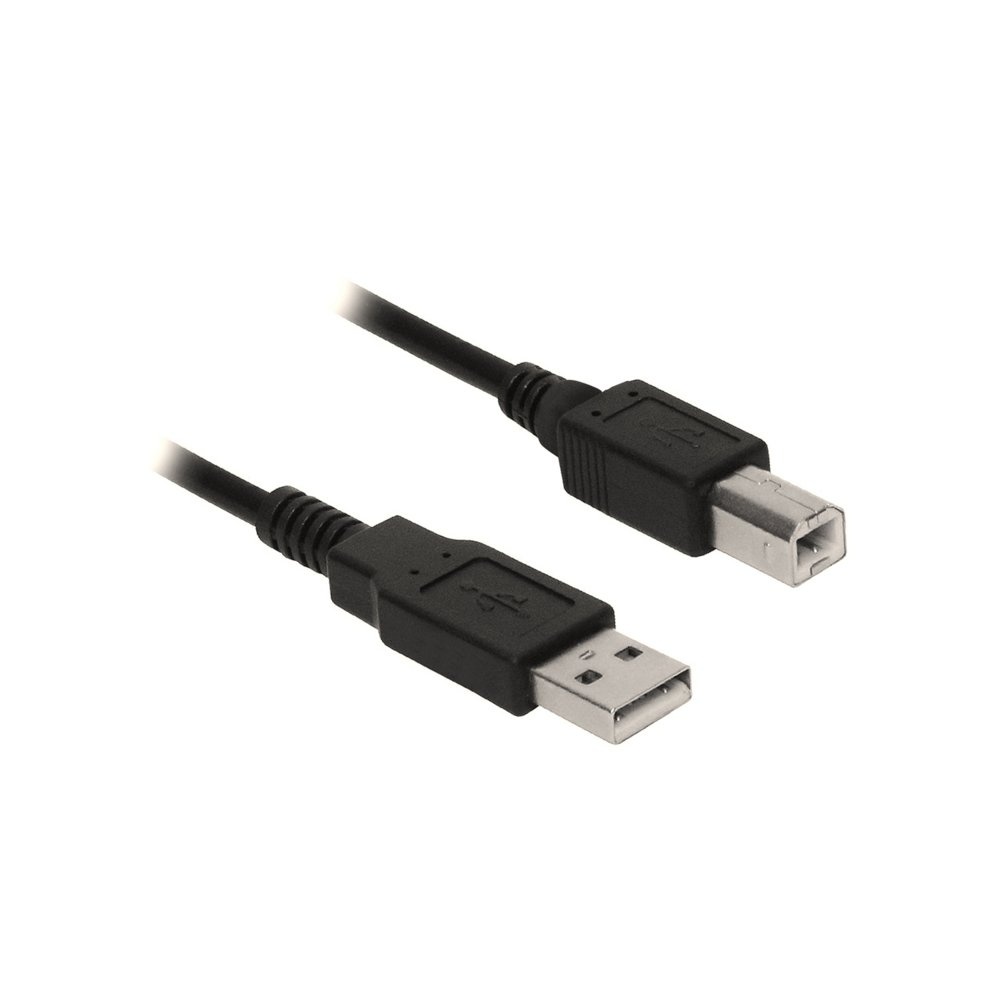 Ewent EC2403 | USB 2.0 | USB-A naar USB-B | 3m | Zwart