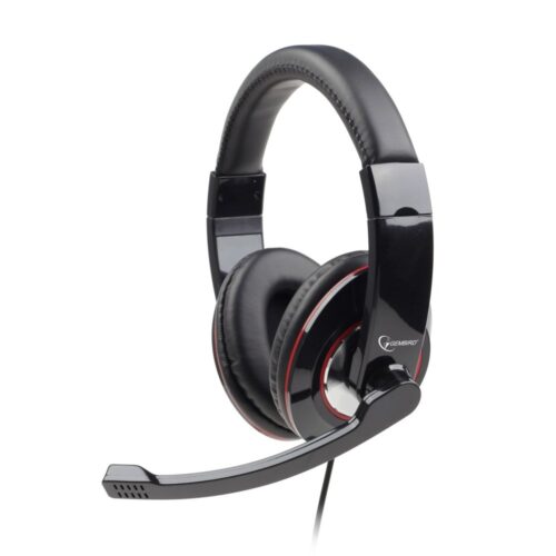 Gembird MHS-001 | Bedrade On-Ear Headset USB-A | Zwart