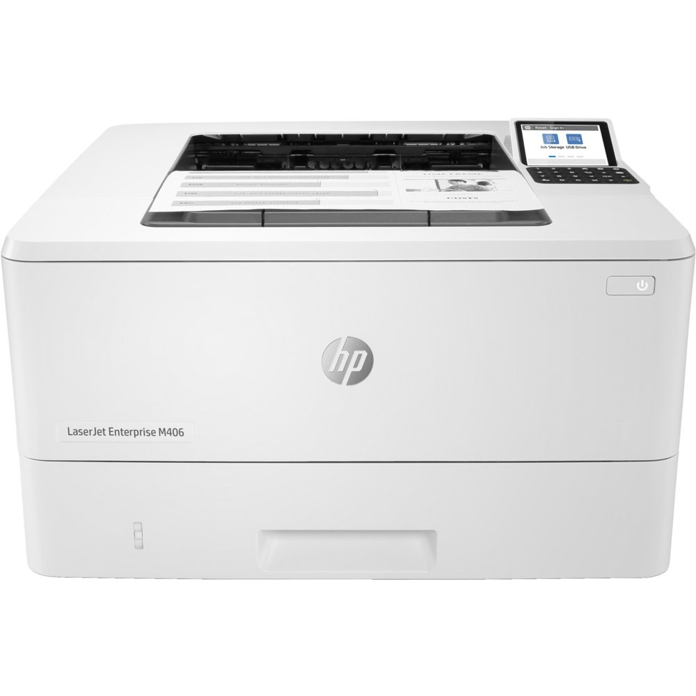HP LaserJet Enterprise M406dn Printer | 1200 x 1200 DPI | Zwart/Wit