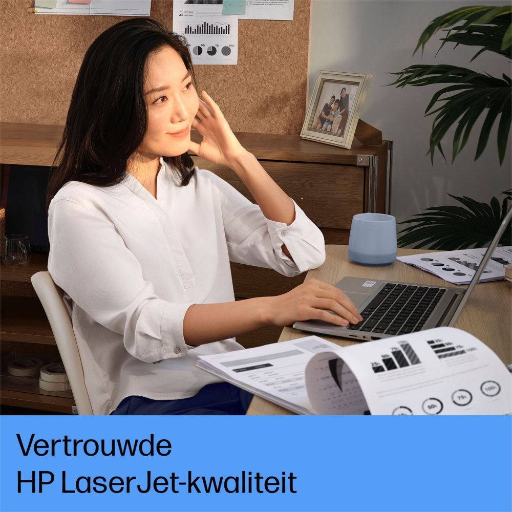 HP LaserJet Tank MFP 2604sdw | All-in-One Laserprinter | 600 x 600 DPI | Wi-Fi | Zwart/Wit - Afbeelding 8