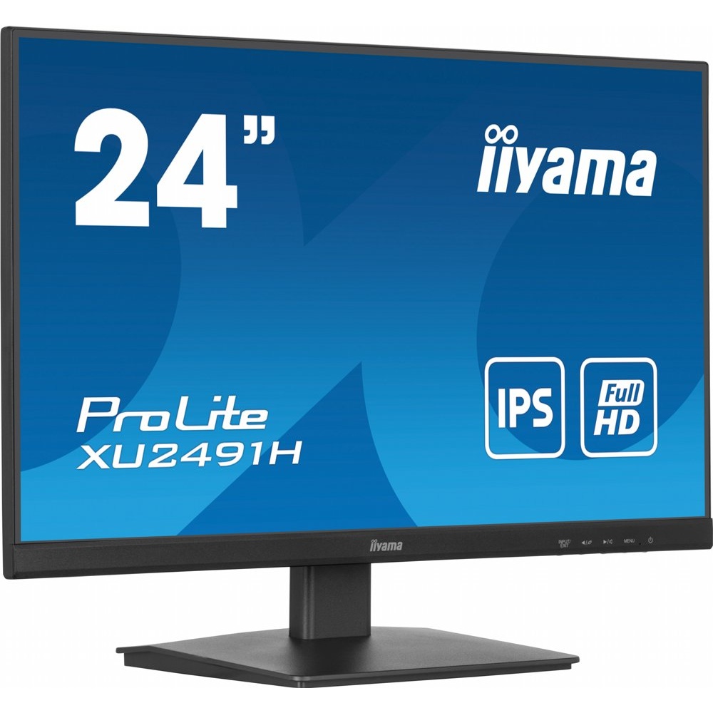 Iiyama ProLite XU2491H-B1 | 23,8″ | 1920×1080 IPS | 100 Hz | HDMI + DisplayPort | Full HD Monitor