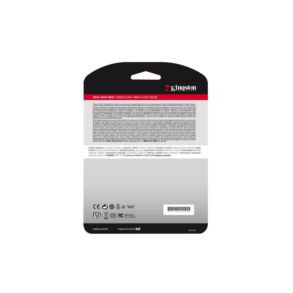 Kingston A400 | 960GB SATA SSD | 2.5'' | 500MB/s Lezen | 450MB/s Schrijven - Afbeelding 4