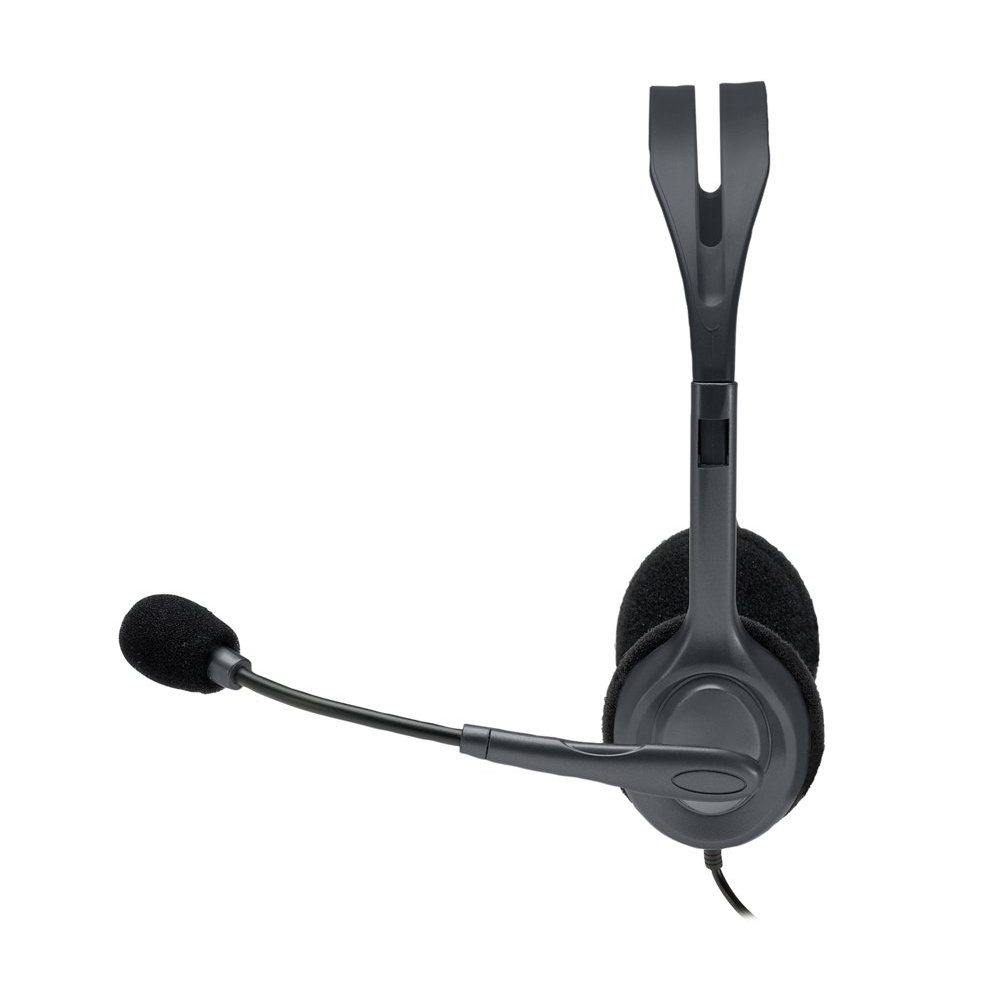 Logitech H111 | On-Ear Bedrade 3,5mm Koptelefoon met Microfoon | Grijs - Afbeelding 6