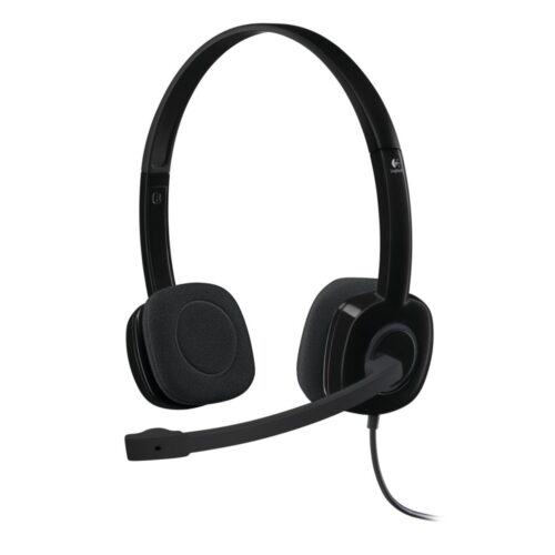 Logitech H151 | Bedrade On-ear Headset | 3.5mm | Zwart