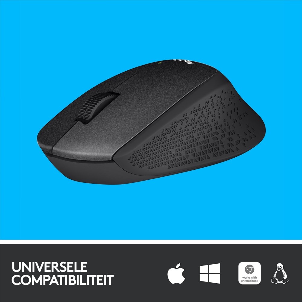 Logitech M330 Silent | Draadloze Muis | Rechtshandig | RF | 1000 DPI | Zwart - Afbeelding 5