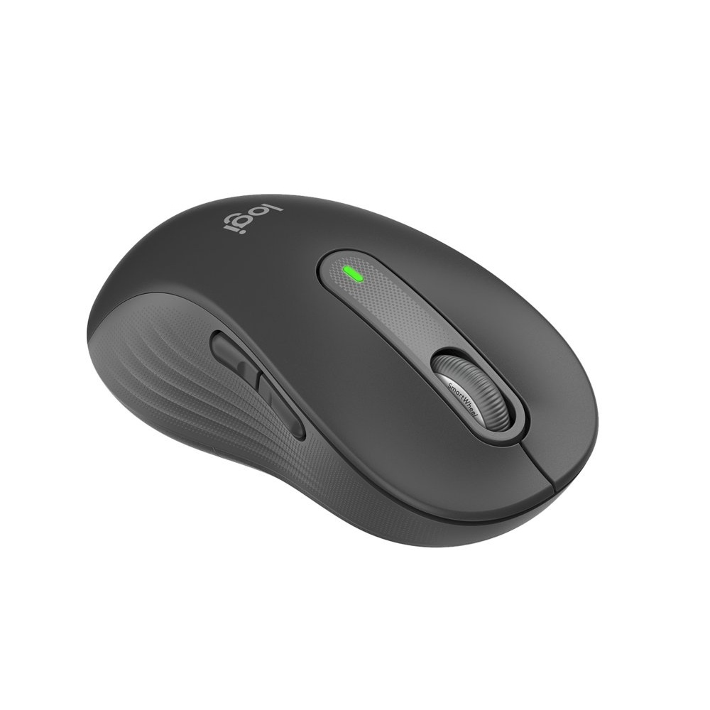 Logitech Signature M650 | Draadloze Muis | Linkshandig | RF + Bluetooth | 2000 DPI | Grafiet