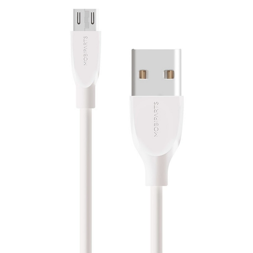 Mobiparts Micro USB naar USB | 2A | 2m | Wit