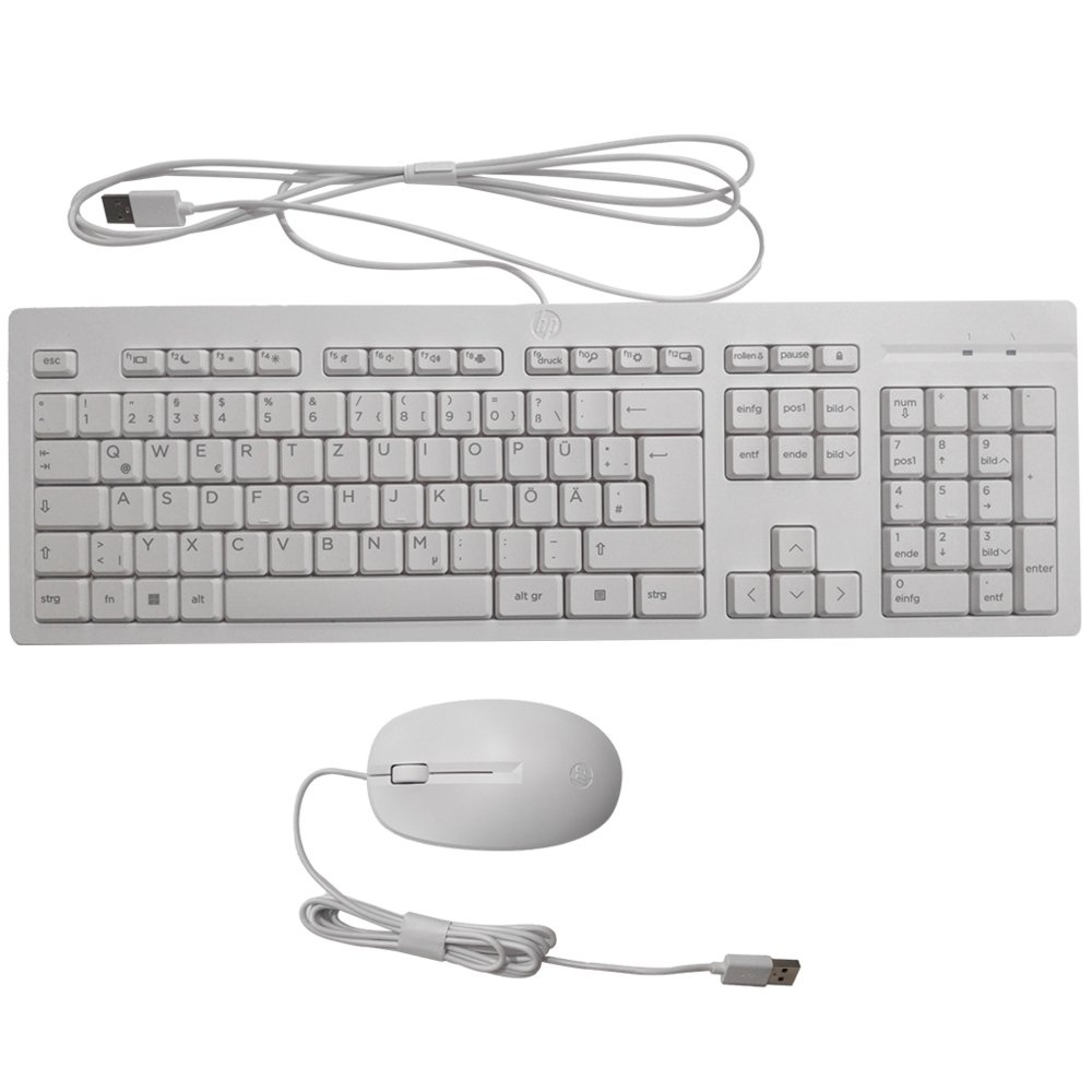 QWERTZ | HP M52730-041 | Bedraad Muis en Toetsenbordcombo | QWERTZ