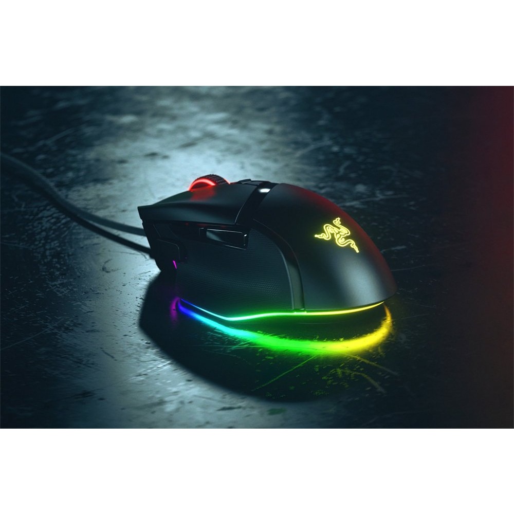 Razer Basilisk V3 | Bekabelde Gaming Muis | Rechtshandig | USB-A | 26000 DPI | Zwart - Afbeelding 4
