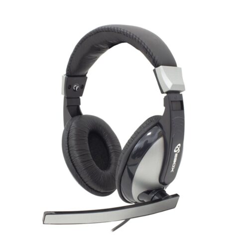 SBOX HS-302 | On-Ear Gaming Headset 3,5mm Connector | Zwart/Grijs