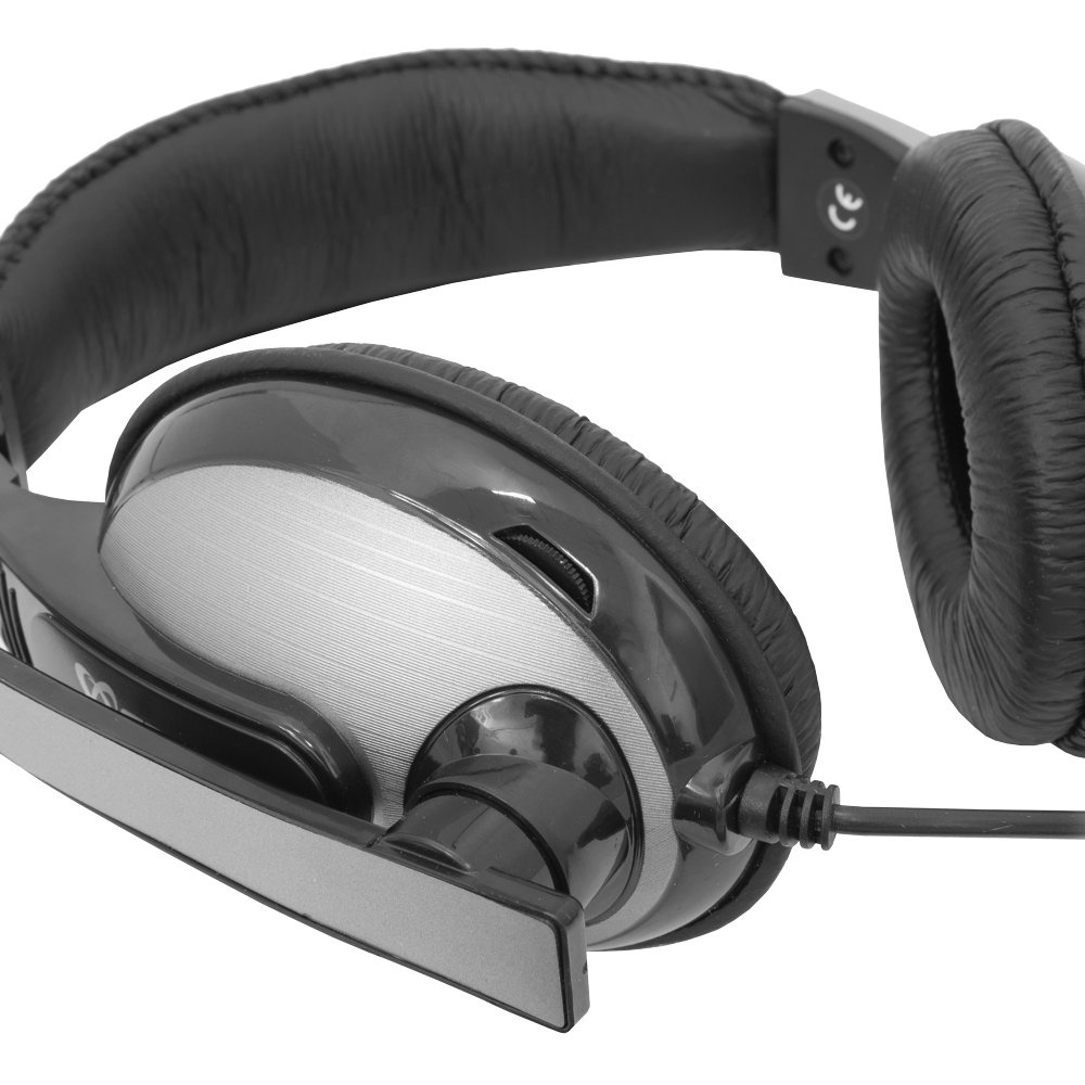 SBOX HS-302 | On-Ear Gaming Headset 3,5mm Connector | Zwart/Grijs - Afbeelding 3