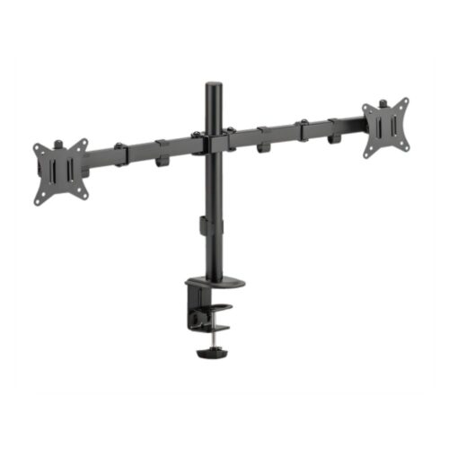 SBOX LCD-352/2-2 | Verstelbare Monitor-bureaubeugel | Tot 32" | Max 9kg | VESA 100x100 | 2 Monitoren