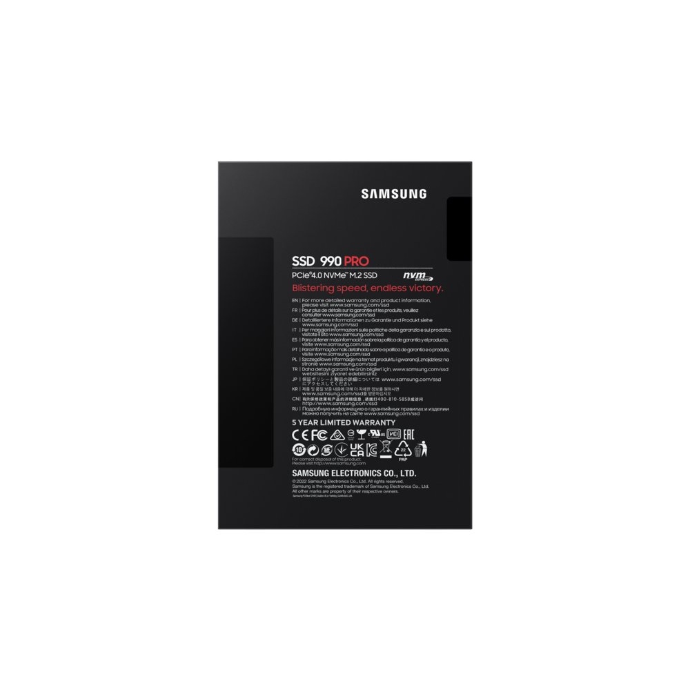 Samsung 990 PRO | 2TB NVMe SSD | M.2 Gen4 | 7.450MB/s Lezen | 6.900MB/s Schrijven - Afbeelding 6