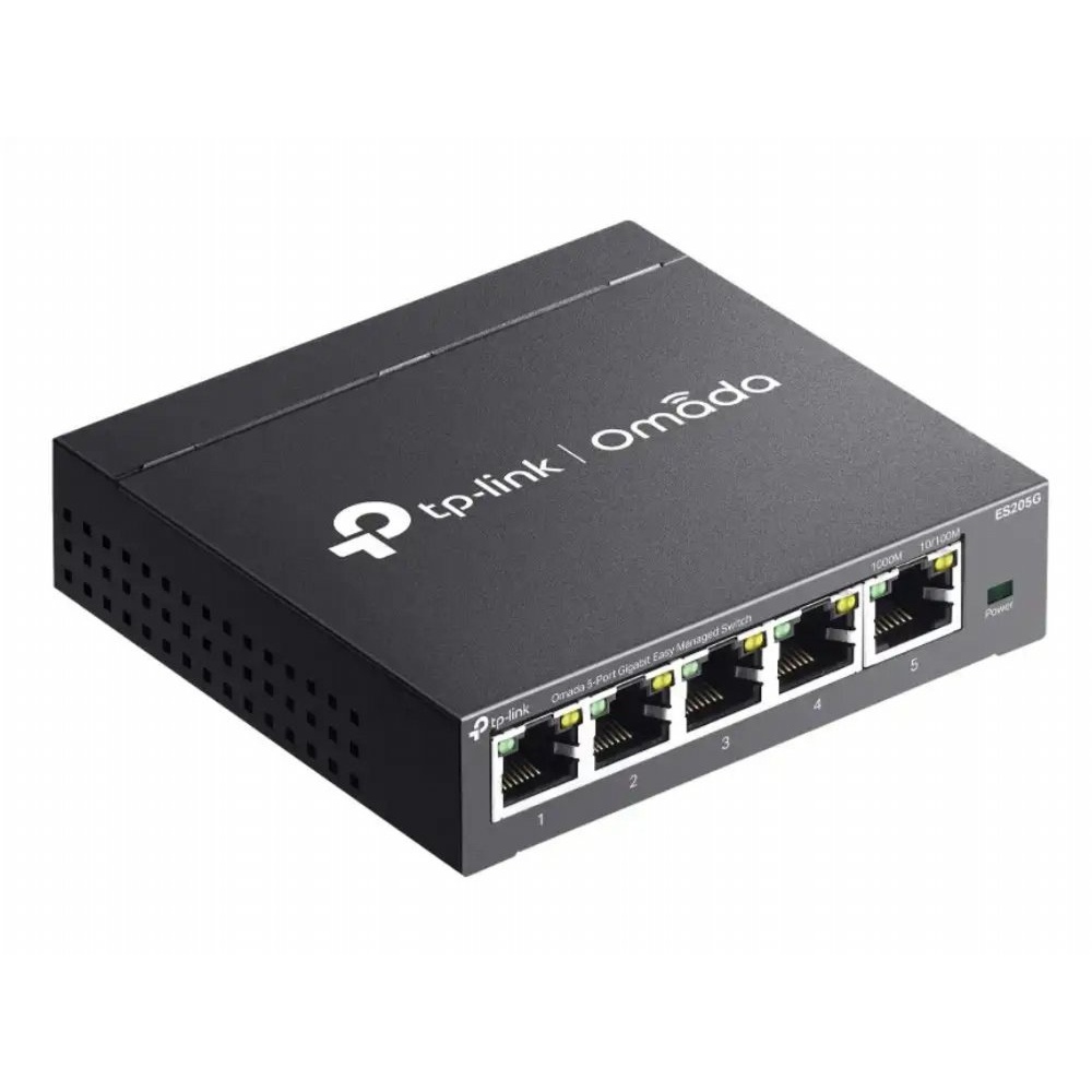 TP-Link Omada ES205G | 5-poorts Gigabit Managed Switch | Cloudbeheer via Omada App
