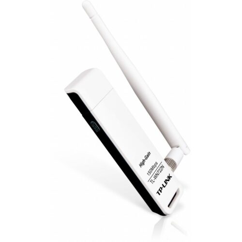 TP-Link TL-WN722N | Wi-Fi 4 USB-adapter | 150 Mbps | 2,4 GHz | USB 2.0 | Zwart