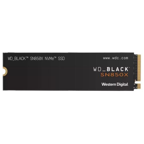 Western Digital Black SN850X | 2TB NVMe SSD | M.2 Gen4 | 7.300MB/s Lezen | 6.600MB/s Schrijven