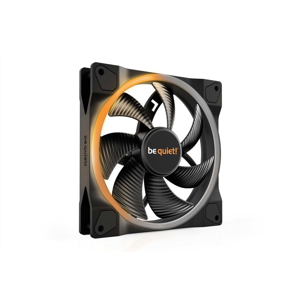 be quiet! Light Wings | 140mm PWM Case Fan | Zwart | 1 stuk