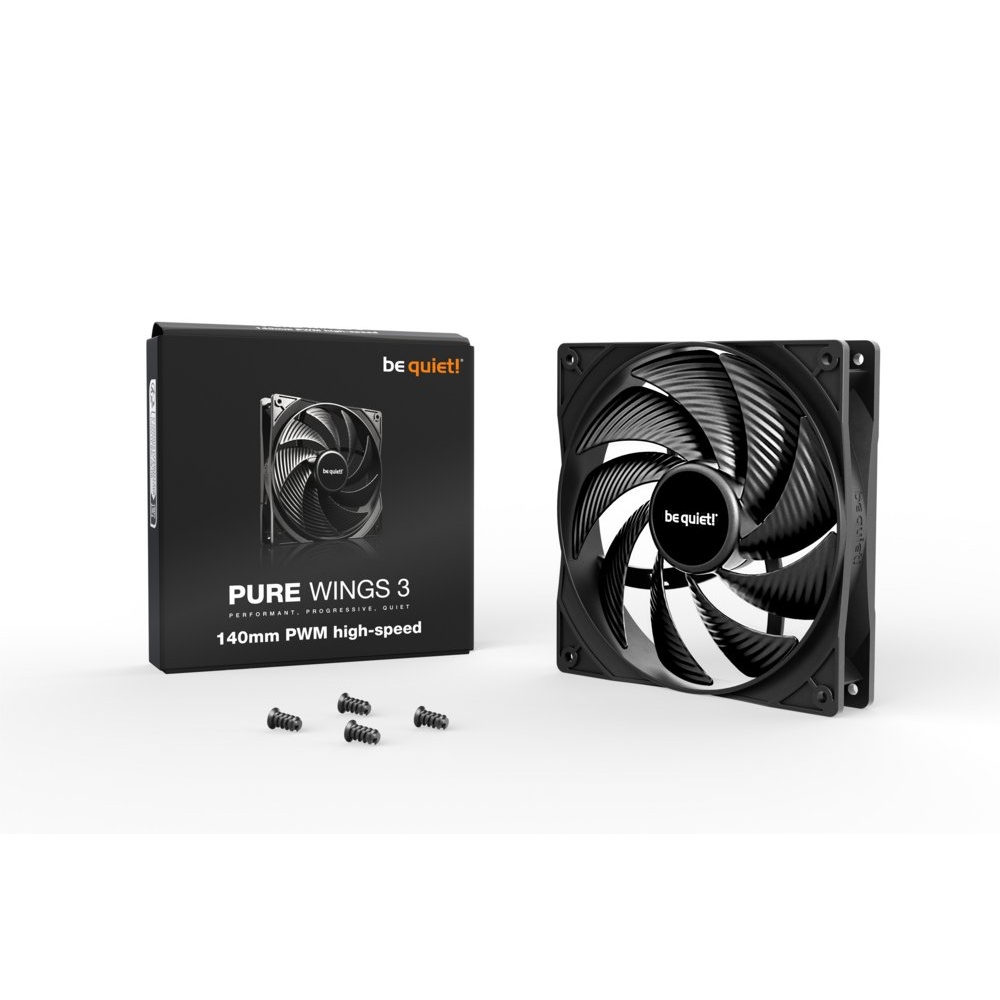 be quiet! Pure Wings 3 | 140mm PWM High Speed Case Fan - Afbeelding 3