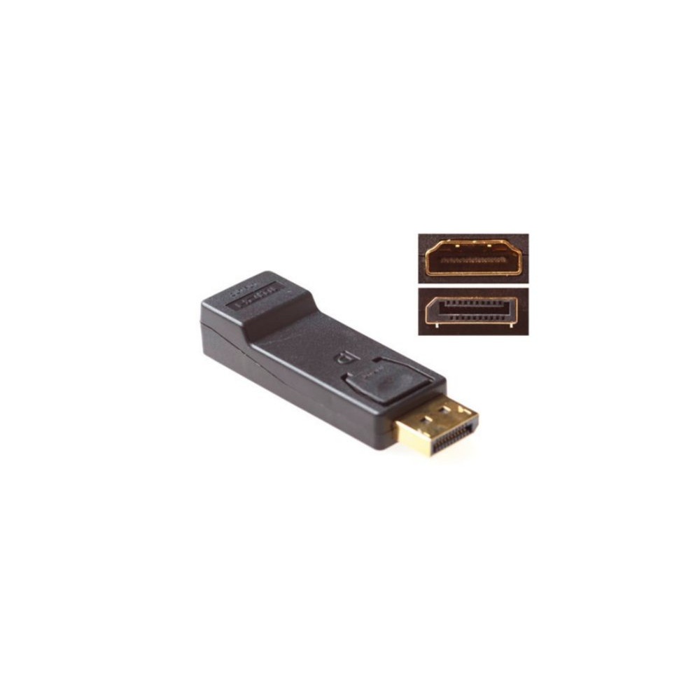 ACT AB3985 | DisplayPort naar HDMI Adapter | Male naar Female