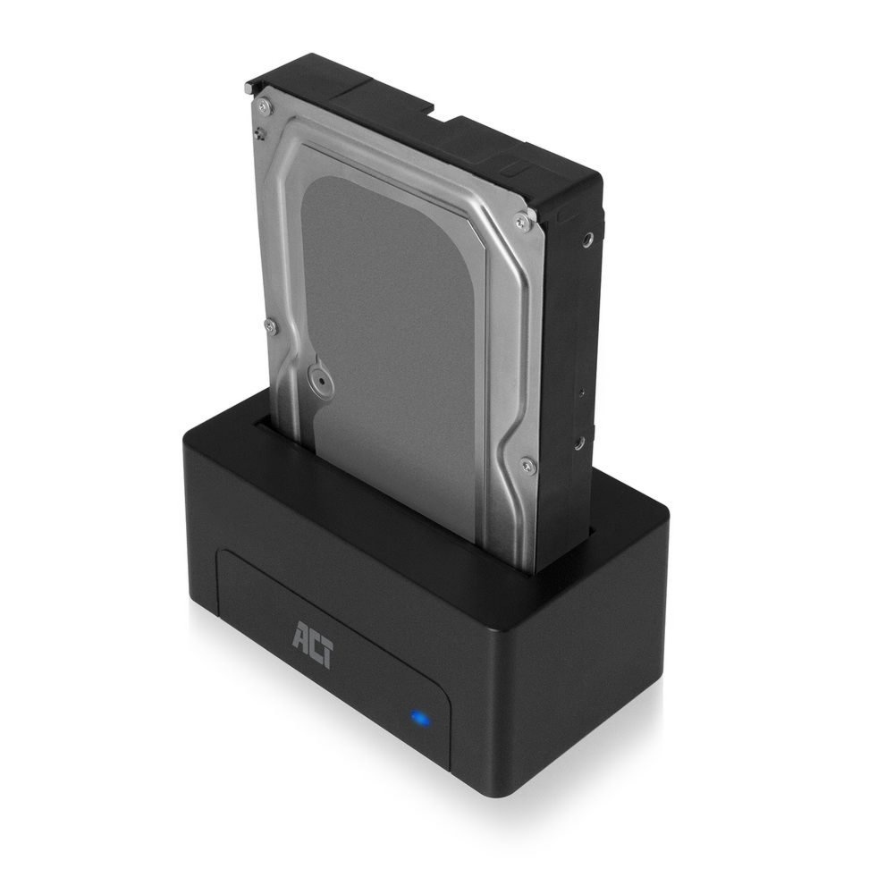 ACT AC1500 | SATA Docking Station | 2,5" & 3,5" HDD/SSD | USB 3.2 Gen1 (5 Gbps) - Afbeelding 2