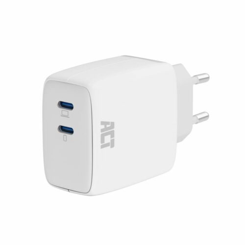 ACT AC2165 | Universele USB-C Oplader voor Mobiele Apparaten 35W | Wit | Snel Opladen