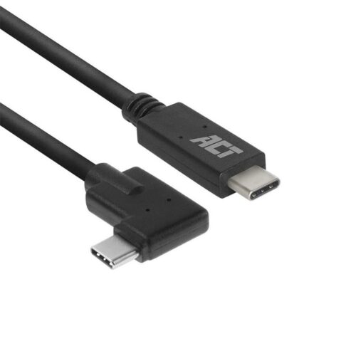 ACT AC7406 | USB 3.2 Gen 1 Kabel | USB-C naar USB-C | 1m | Zwart