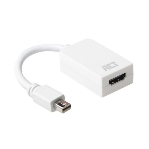 ACT AC7525 | Mini DisplayPort naar HDMI Adapter | 0,15 m | Wit