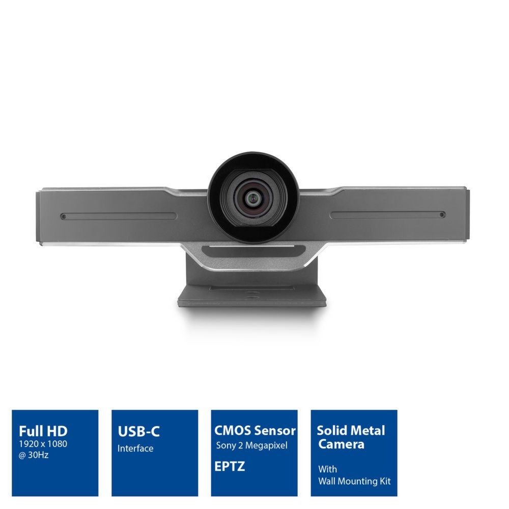 ACT AC7990 Full HD Conferentiecamera | 105° Kijkhoek | 2 Microfoons | USB | EPTZ - Afbeelding 2