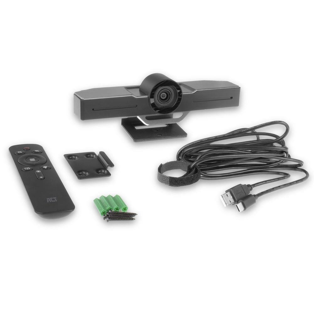 ACT AC7990 Full HD Conferentiecamera | 105° Kijkhoek | 2 Microfoons | USB | EPTZ - Afbeelding 4