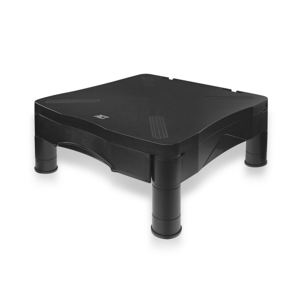 ACT AC8205 | Verhogingsset voor Monitorstandaard AC8200 | 5 cm Verhogen | Set van 4 Poten | Zwart - Afbeelding 2