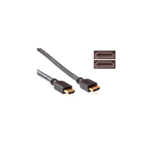 ACT AK3791 | 1,8 m High Speed HDMI Kabel | HDMI Type A naar Type A | Zwart