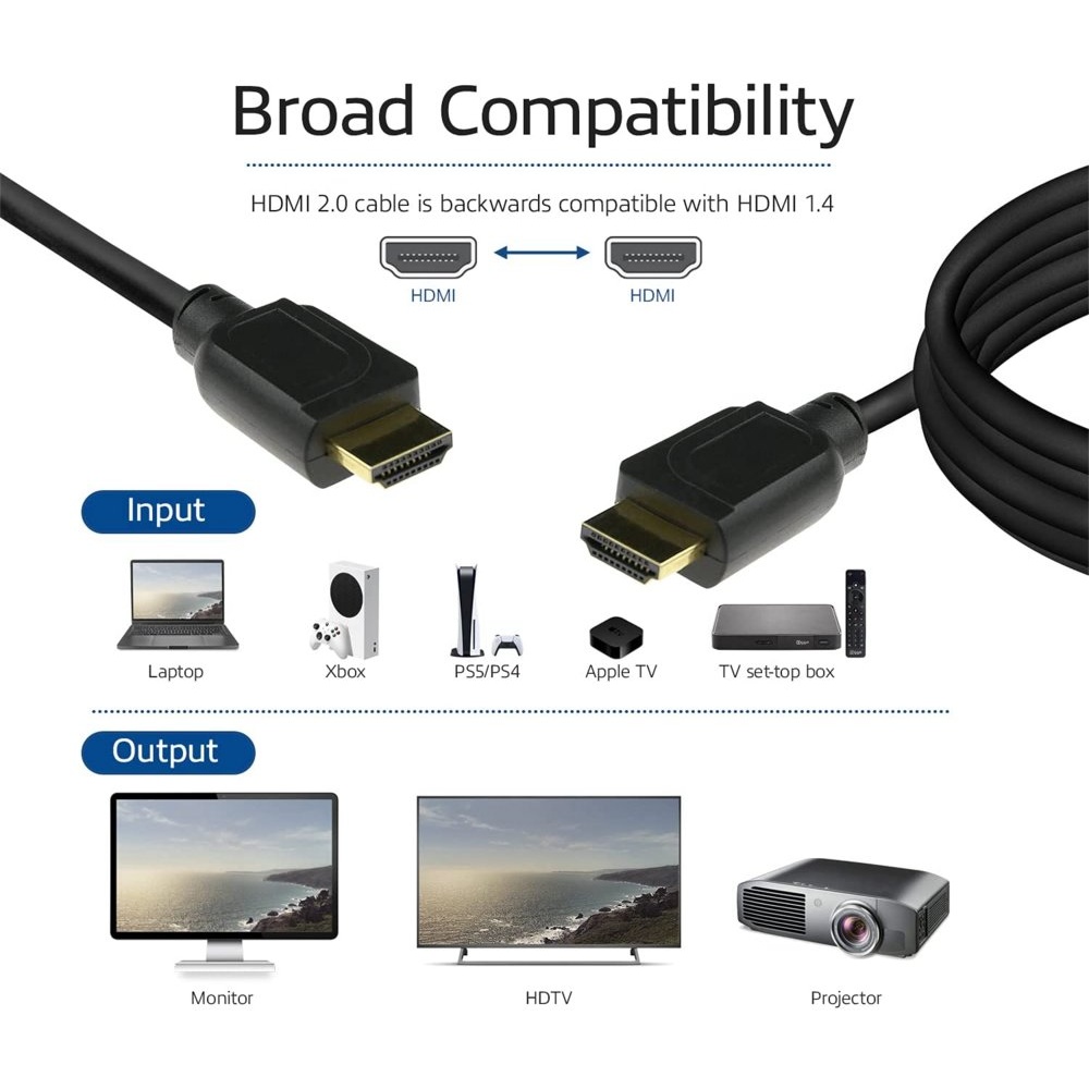 ACT AK3943 | 1,5 m HDMI Kabel | HDMI Type A naar Type A | Zwart - Afbeelding 3